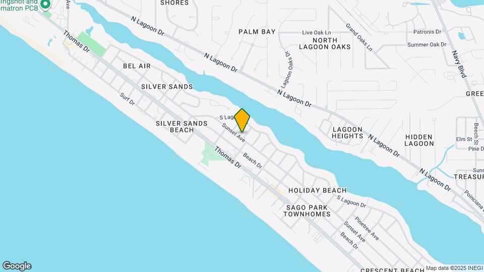 7308 Sunset Ave Map and Location Details