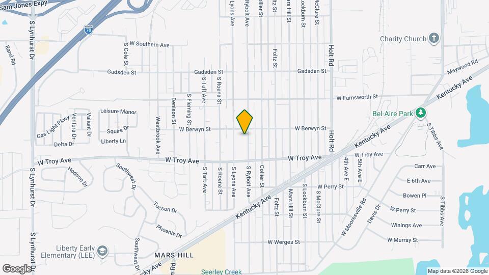 2916 S Rybolt Ave Map and Location Details