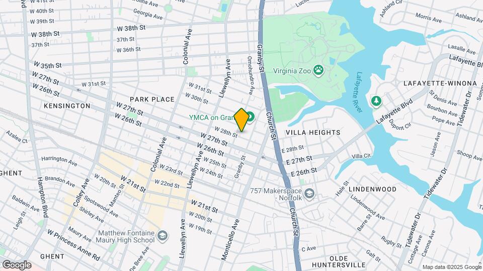 114 W 28th St Map and Location Details