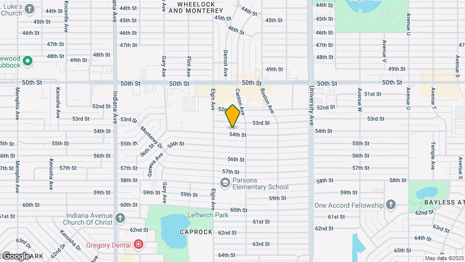 2812 54th St Map and Location Details