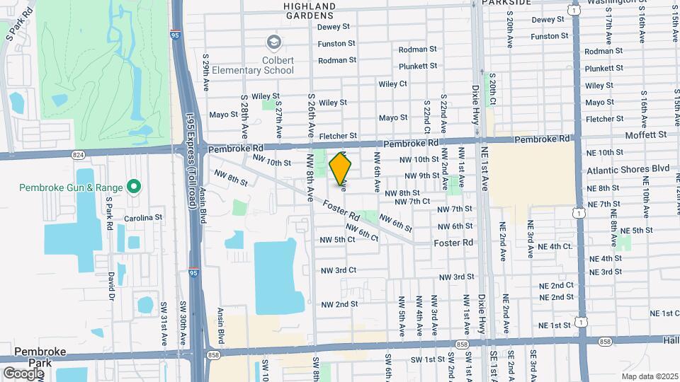 805 NW 7th Ave Map and Location Details