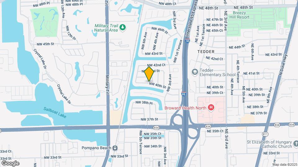 408 NW 40th St Map and Location Details
