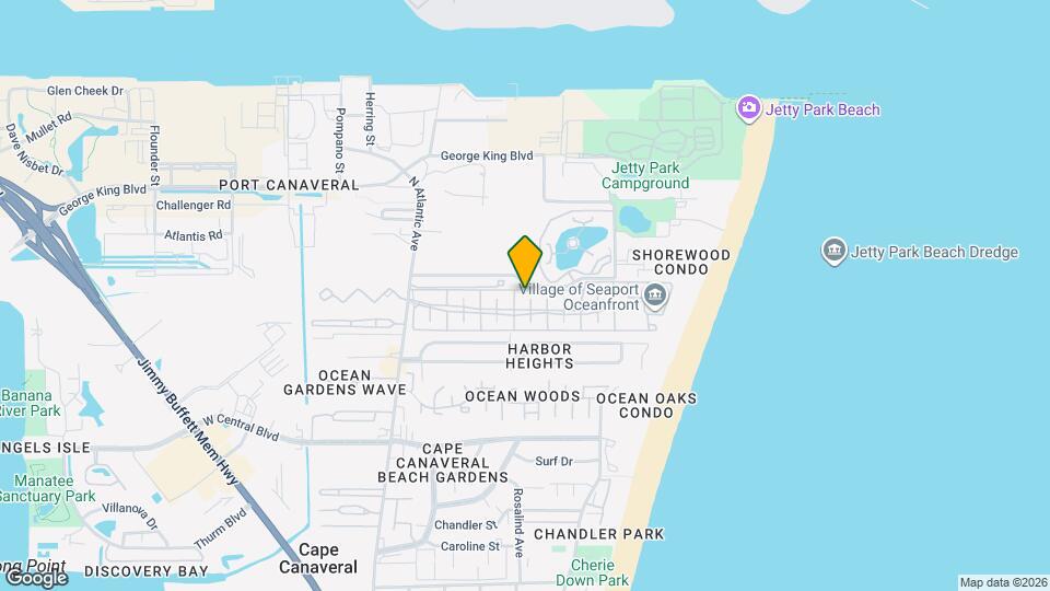 419 Ocean Park Ln Map and Location Details