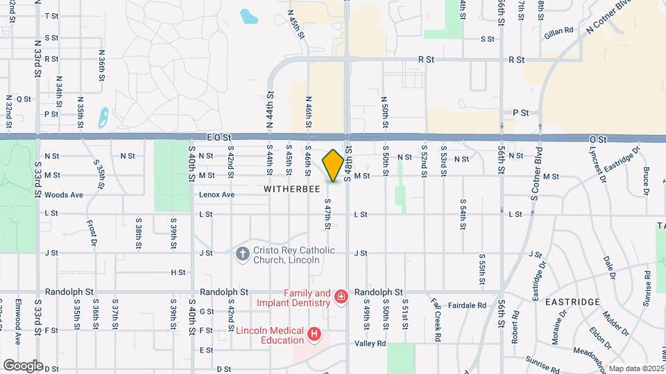 314 S 47th St Map and Location Details