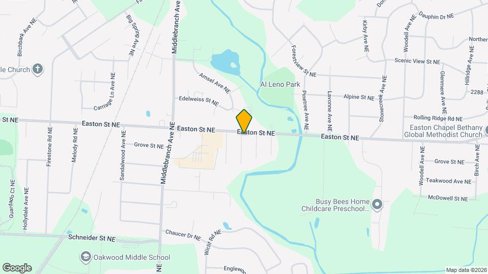 6524 Blossomwood Cir NE Map and Location Details