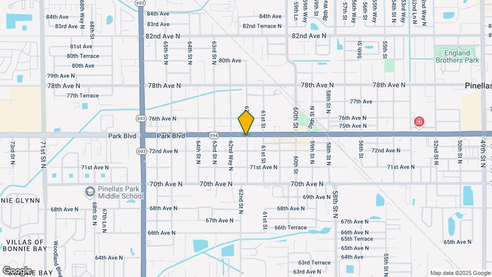 6200 Park Blvd Mapa y Detalles de la Ubicación