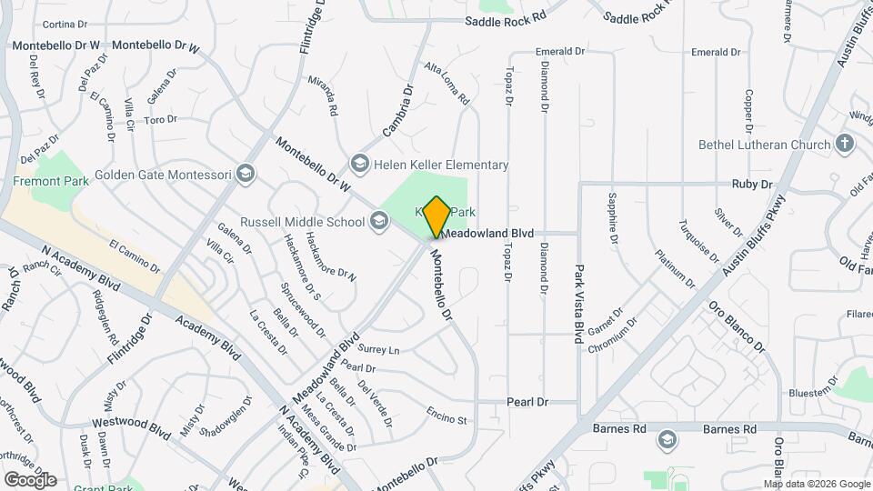 4985 Montebello Dr Map and Location Details