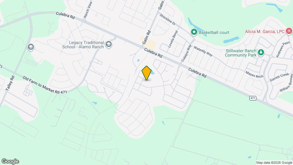 13318 Flora Springs Map and Location Details