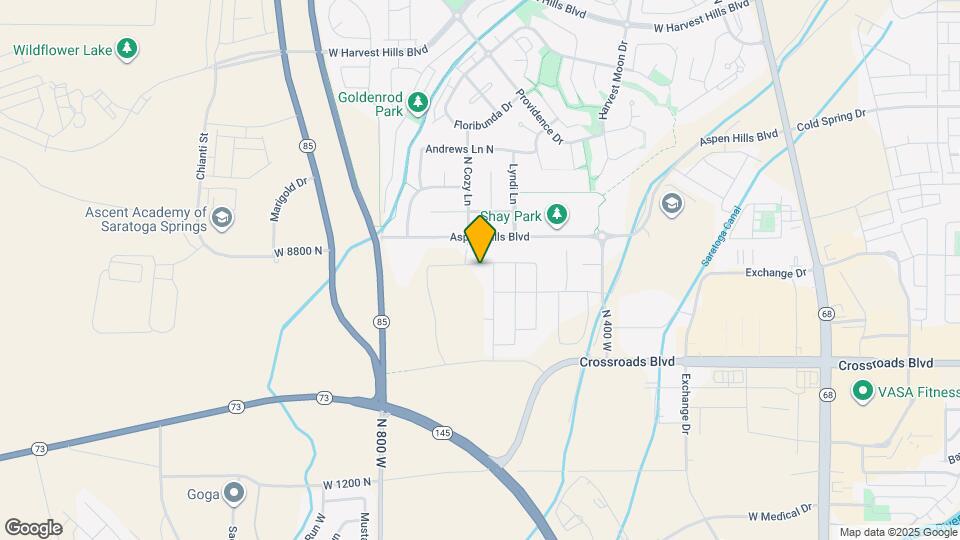 597 W Domanick Wy Map and Location Details