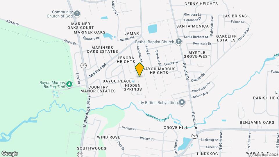 2810 Donley St Map and Location Details