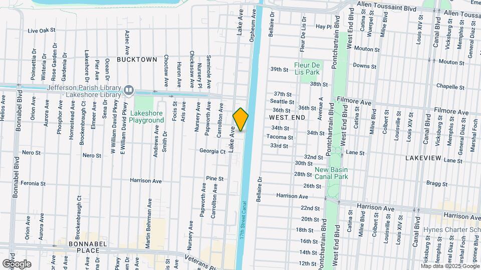 109 Rosebud St Map and Location Details
