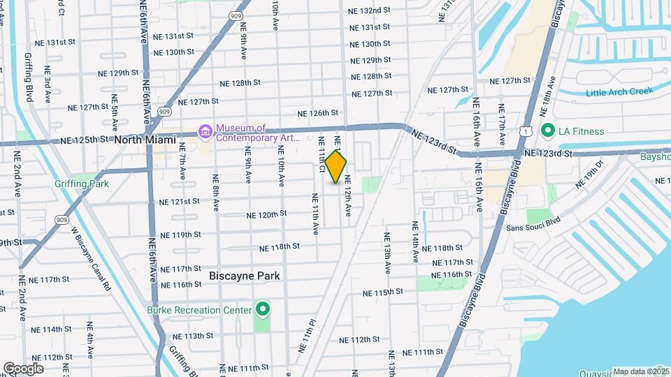 12110 NE 11th Pl Map and Location Details
