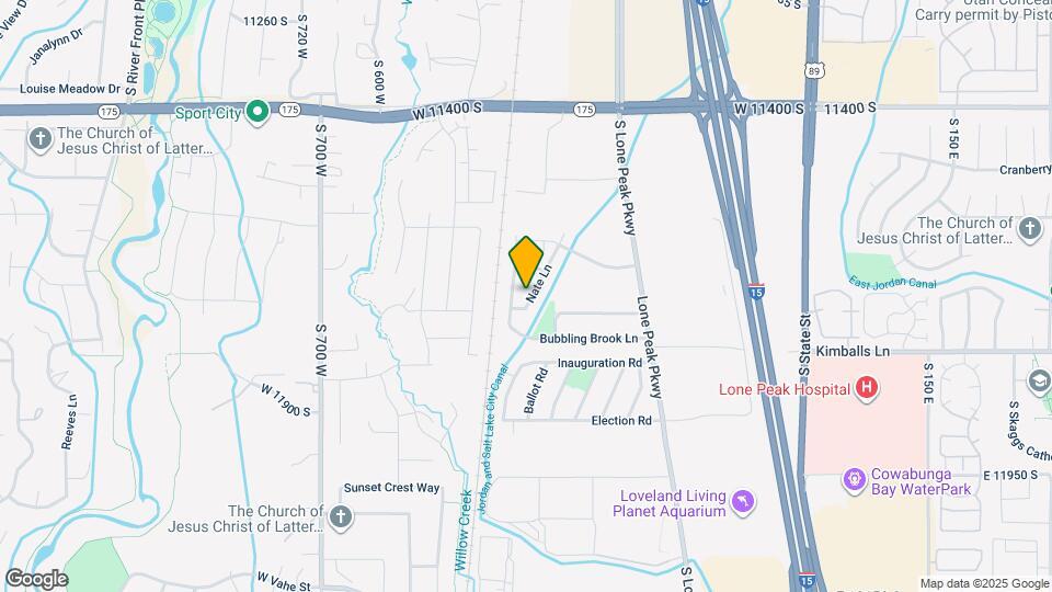 11708 Nate Ln Map and Location Details