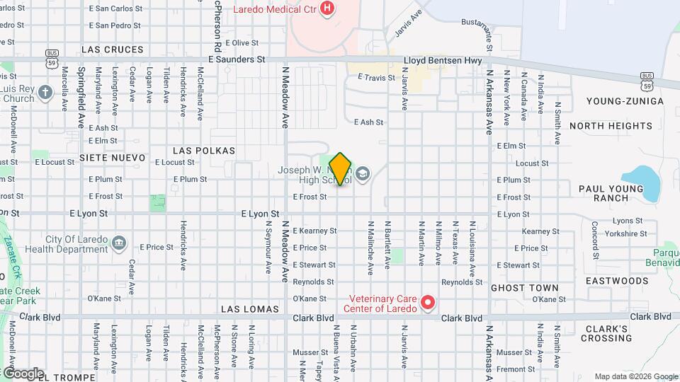 3003 N Buena Vista Ave Map and Location Details