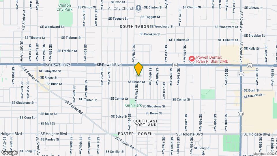 3618 SE 67th Ave Map and Location Details