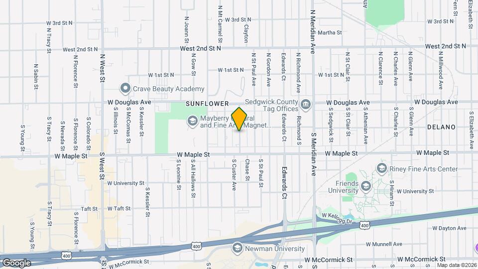 225 S Custer Ave Map and Location Details