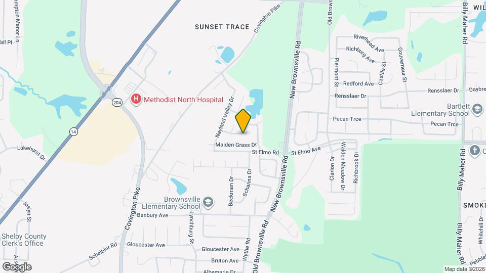 5381 August Moon Ln Map and Location Details