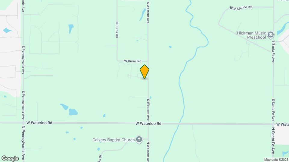 14301 S Western Ave Map and Location Details