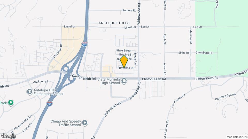 28355 Ravenna St Map and Location Details