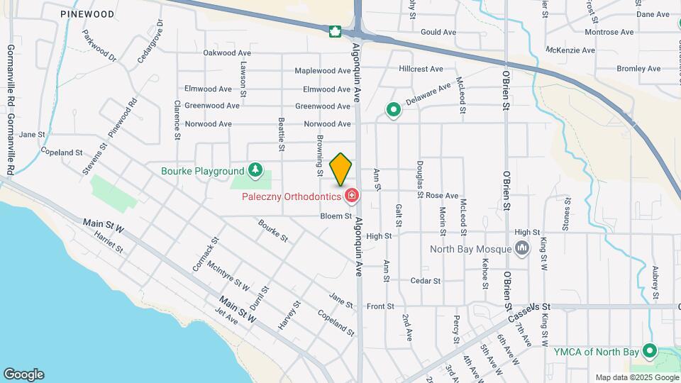 652 Scollard St Map and Location Details