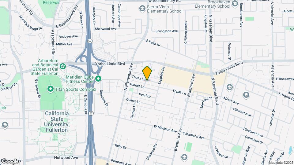 3100 Topaz Ln Map and Location Details