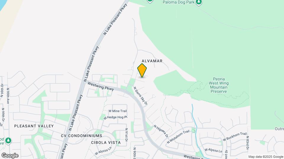 9010 W Eagle Talon Dr Map and Location Details