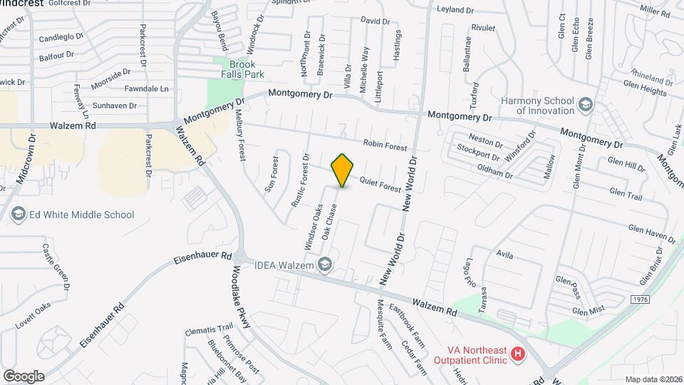 7660 Oak Chase Map and Location Details