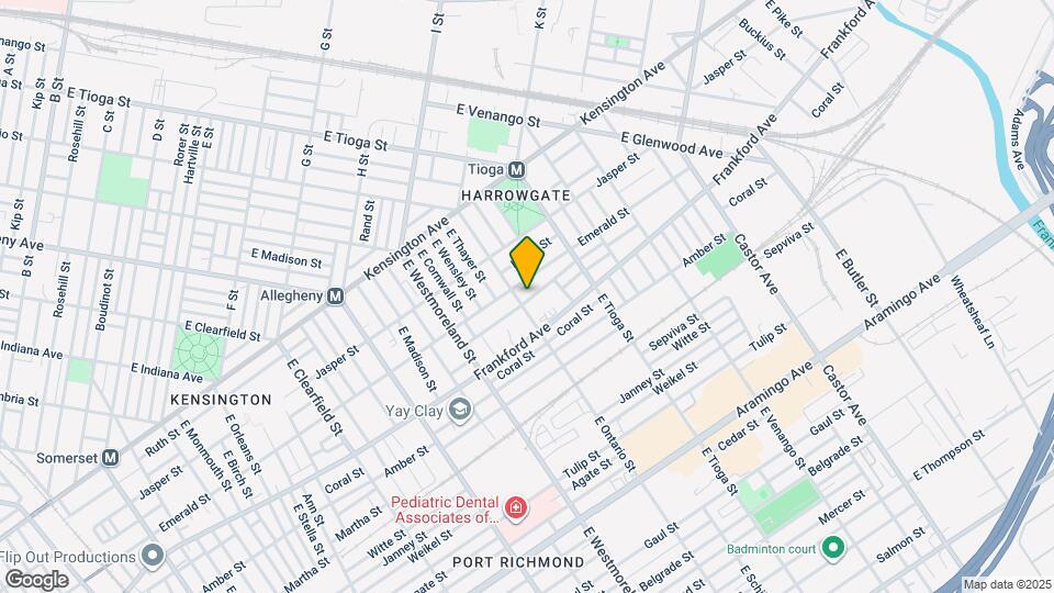 3404 Braddock St Map and Location Details