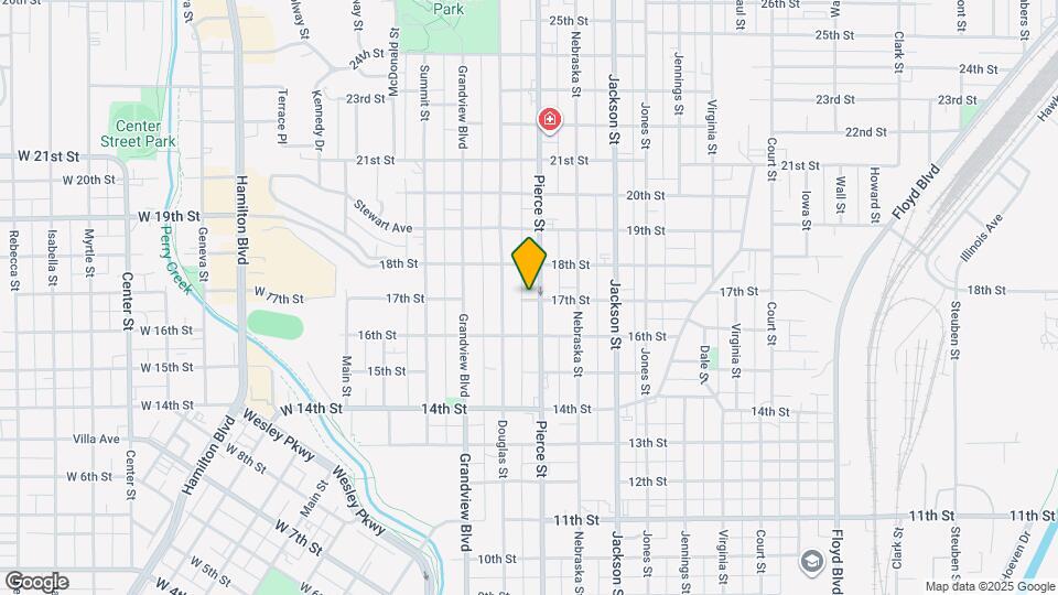 422 17th St Map and Location Details