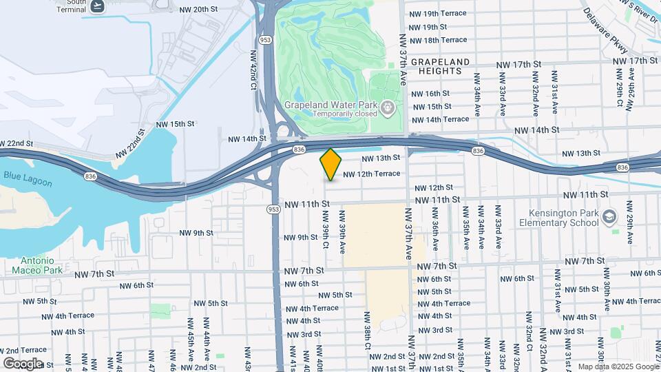 3931 NW 12th St, Unit A3 Map and Location Details