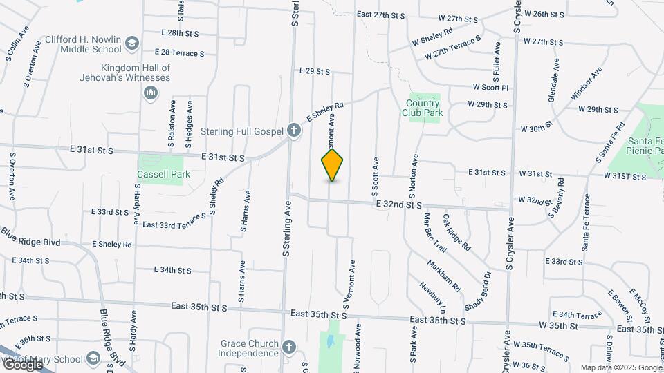 3113 S Claremont Ave Map and Location Details