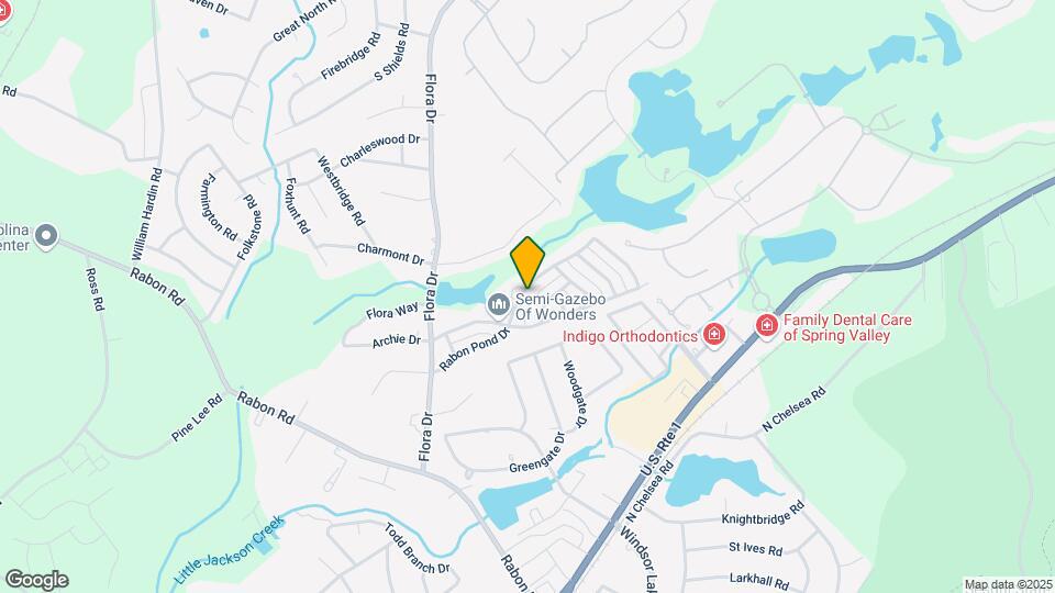 1142 Rabon Pond Dr Map and Location Details