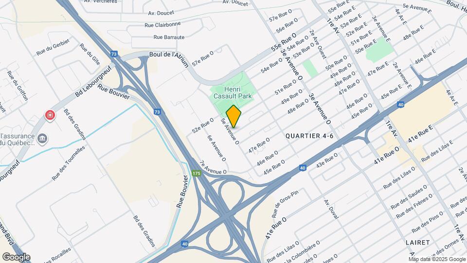 495 49E Rue O Map and Location Details