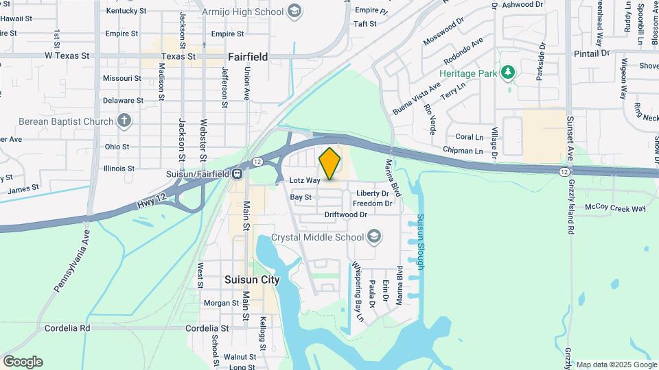 819 Lotz Way Map and Location Details