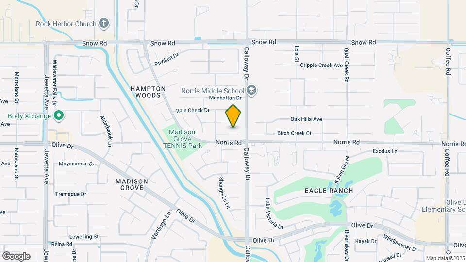 9802 Bossa Nova Ct Map and Location Details