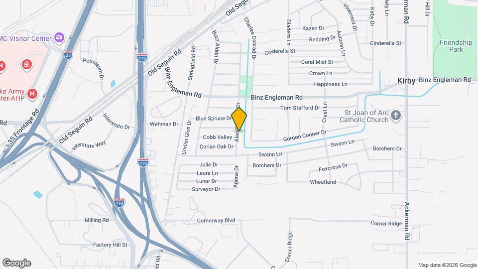 2707 Alan Shepard Dr Map and Location Details