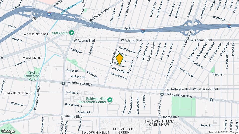 5424 Smiley Dr Mapa y Detalles de la Ubicación