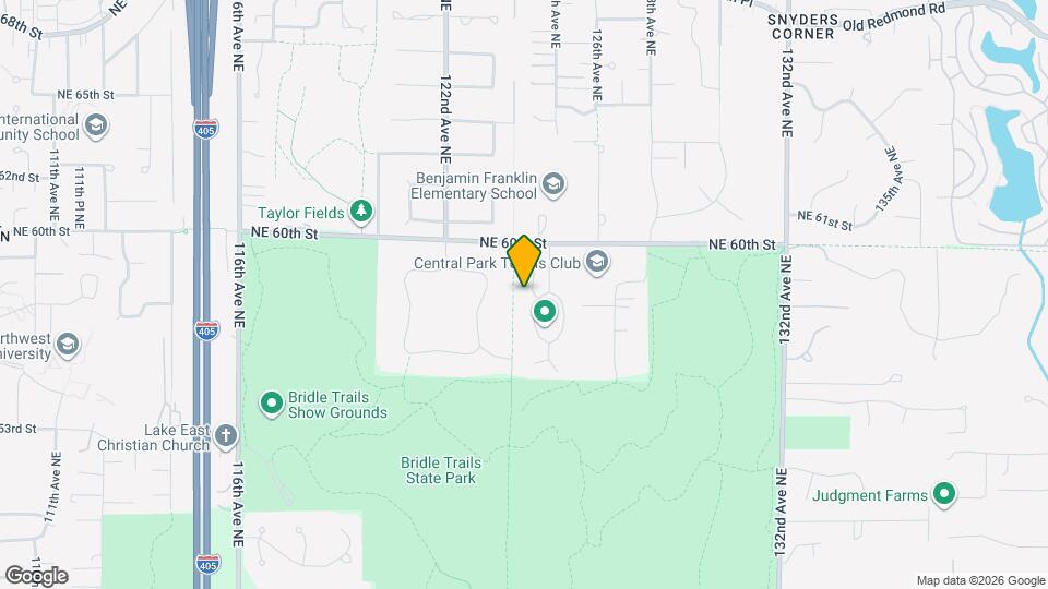 5811 124th Ct NE Map and Location Details