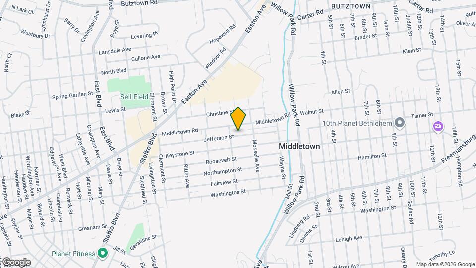 3017 Jefferson St Mapa y Detalles de la Ubicación