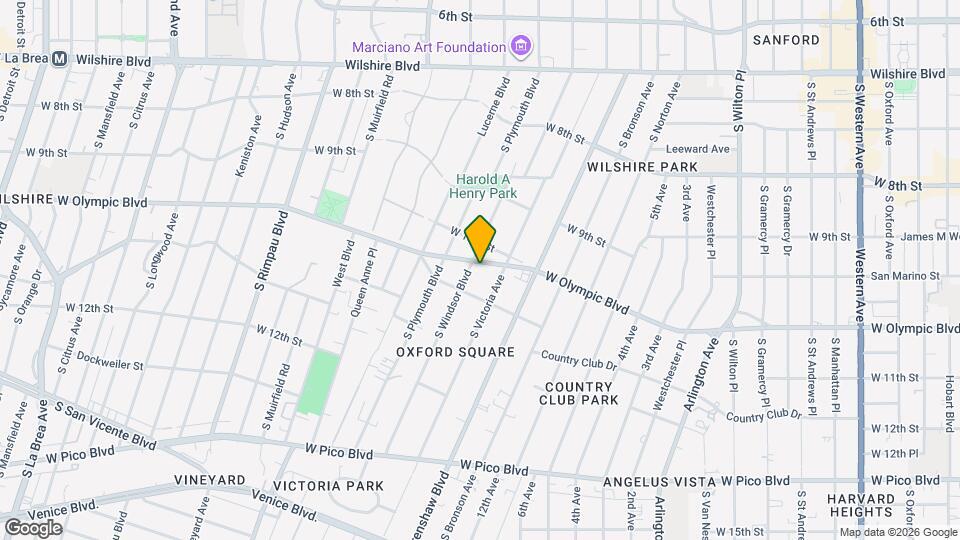 1026 S Windsor Blvd Map and Location Details
