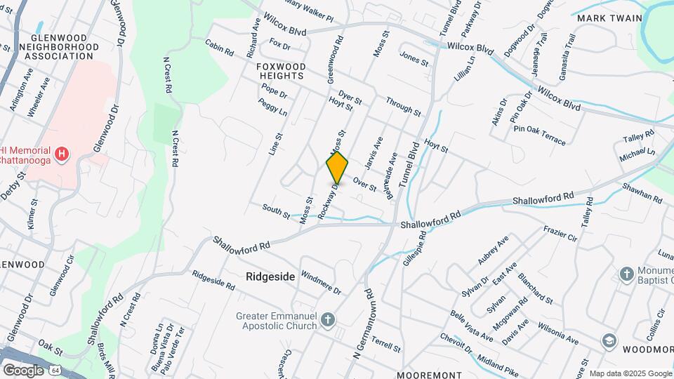 800 Rockway Dr Mapa y Detalles de la Ubicación