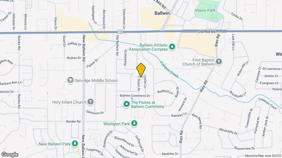 232 Solon Dr, Unit C Map and Location Details