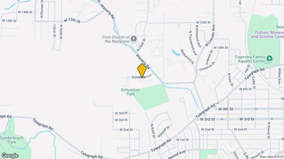 3211 Schuetzen Ln Mapa y Detalles de la Ubicación