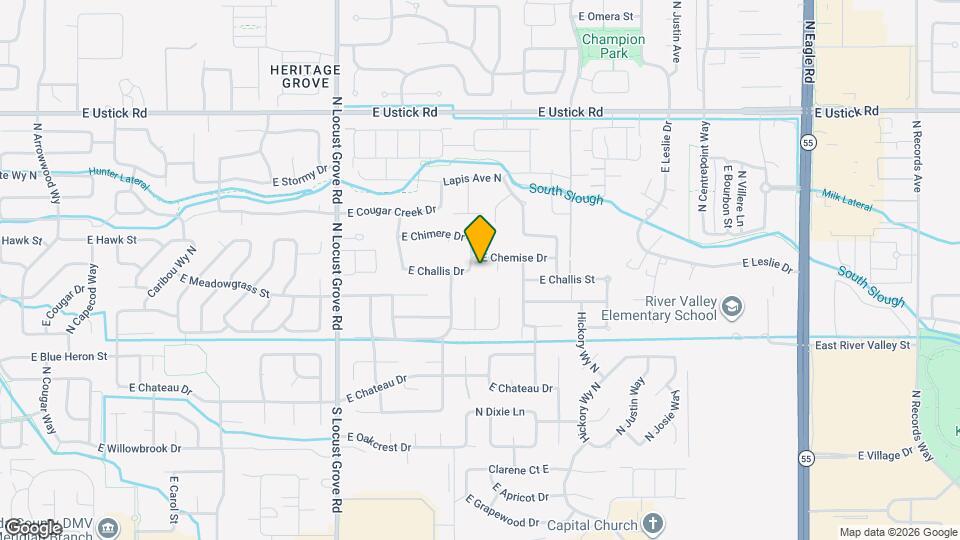 2650 N Chancery Way Map and Location Details