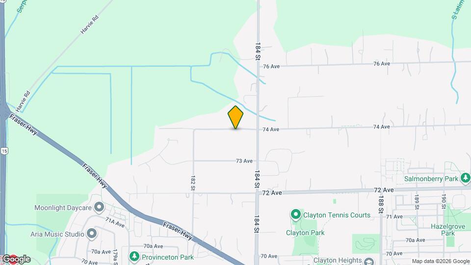 18338 74 Av Map and Location Details
