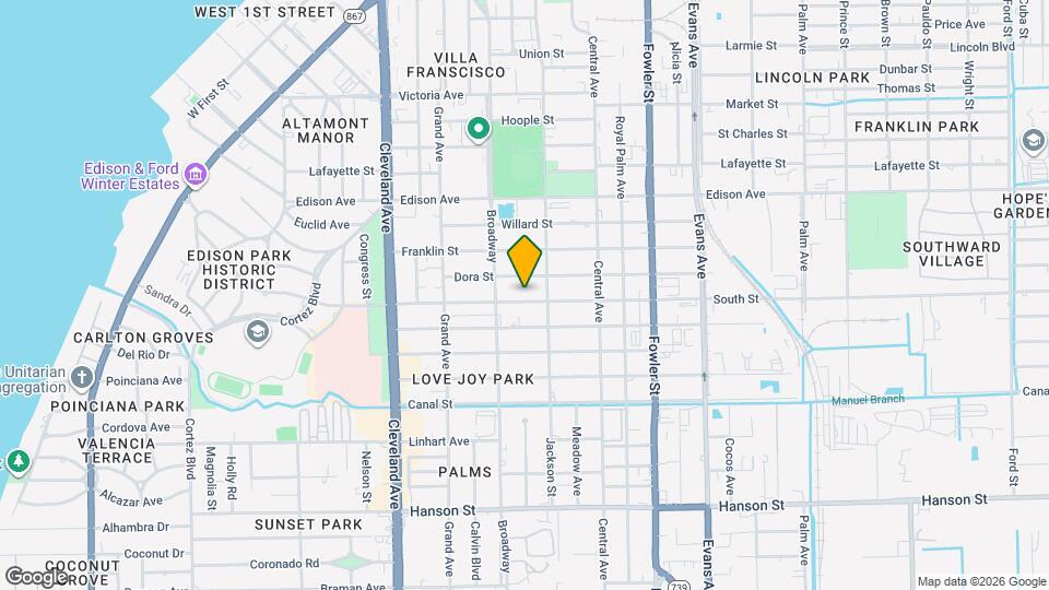 2245 South St Map and Location Details