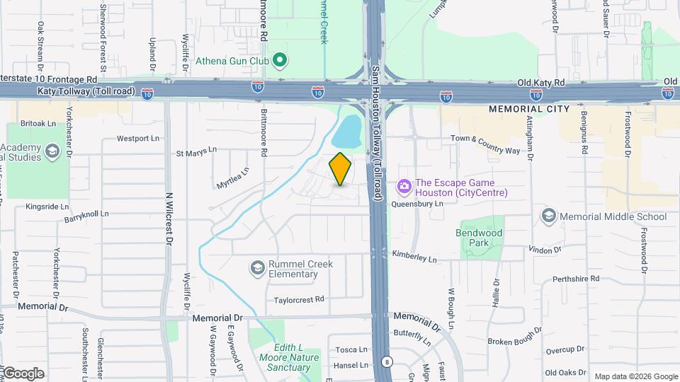 12973 Trail Hollow Dr Map and Location Details