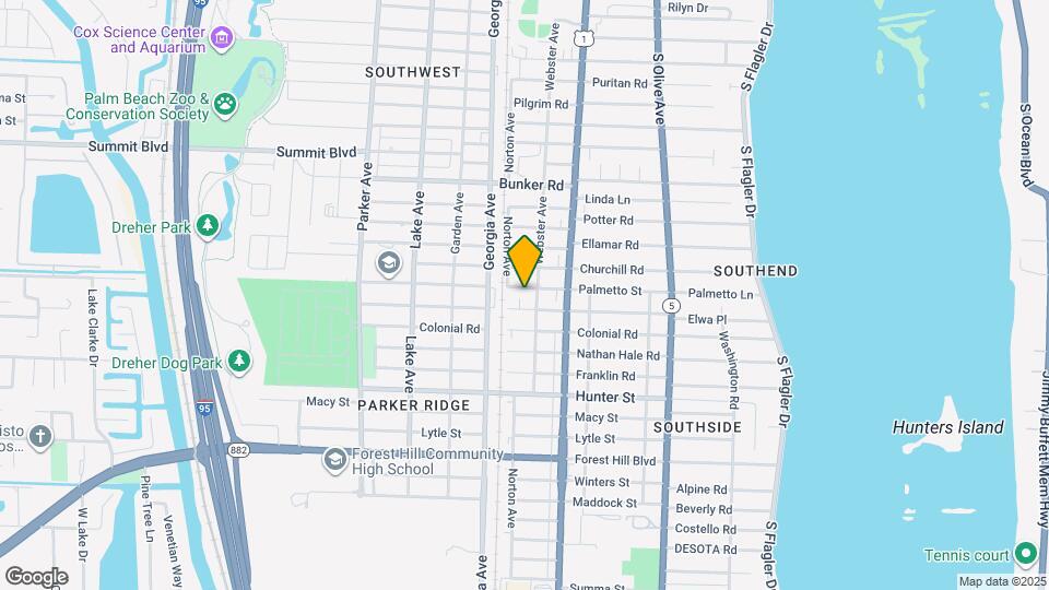 508 Palmetto St, Unit 2 Mapa y Detalles de la Ubicación