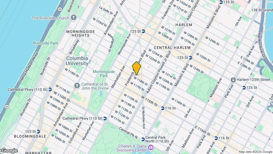 275 W 118th St Map and Location Details