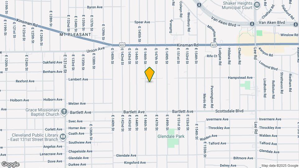 3643 E 146th St Map and Location Details